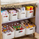 Snack and miscellaneous storage box cabinet desktop organizing box