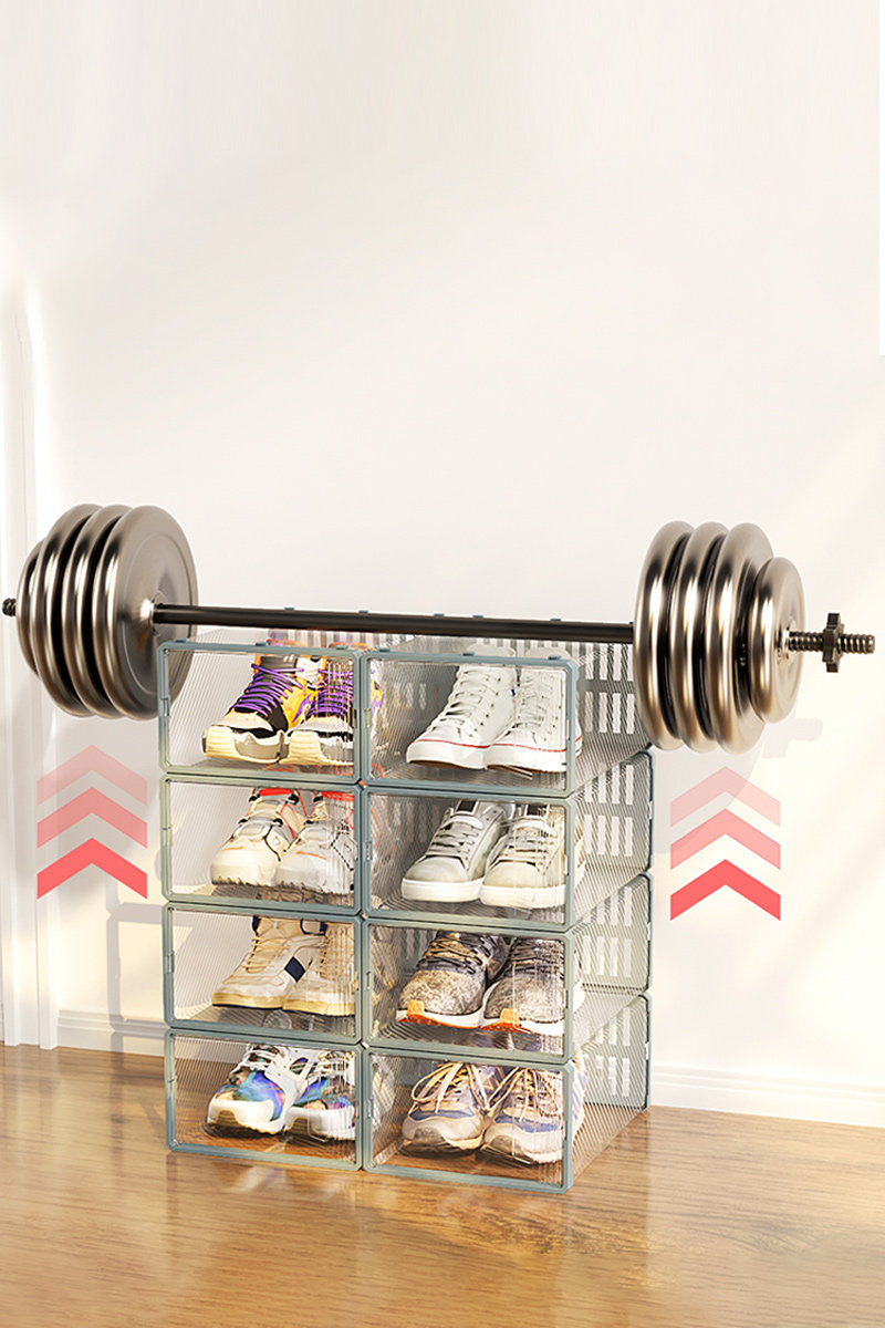 加厚鞋子收纳神器塑料鞋柜架盒鞋盒 sivass希维思鞋盒