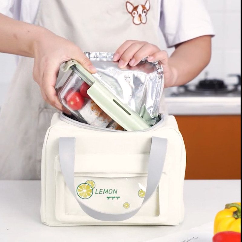 小学生上班族手提带饭袋子保温袋 sivass希维思饭盒袋