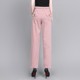 Stretch thin nine-point harem pants