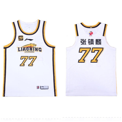 李宁CBA24-25赛季辽宁本钢男子篮球服赵继伟张镇麟比赛球衣背心 - 图0