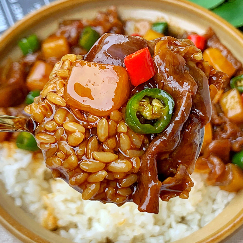 珍选日式肥牛饭的肥牛煮汁酱料丼饭料理盖饭简餐100g家用调味酱包-图3