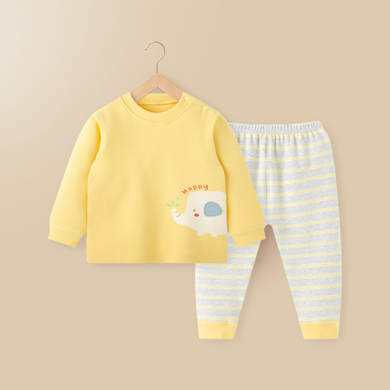 多比兔秋冬季家居服宝宝秋衣秋裤套装男童长袖睡衣纯棉无骨打底衣,淘宝优惠券,粉丝福利购,淘宝优惠卷