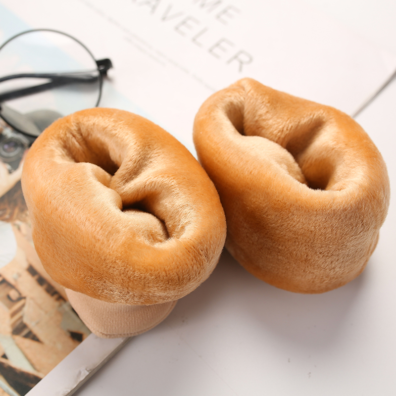 秋冬季雪地加绒子女露脚裸中筒袜 美恋人短袜/打底袜/丝袜/美腿袜