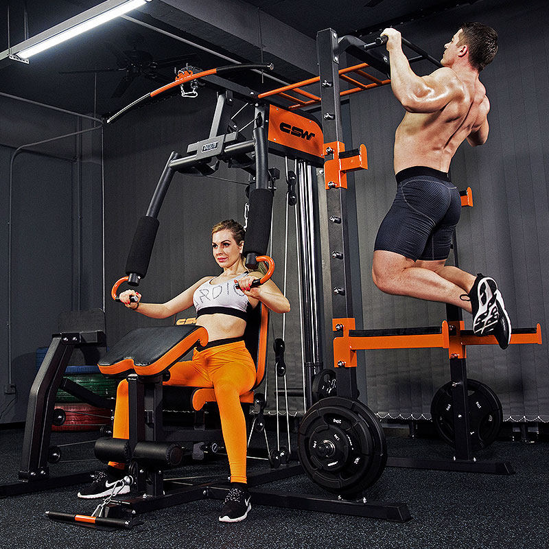 创思维三人站多功能大型综合训练器 创思维力量训练器械(综合型)