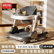 School walkway 2023 new baby anti-type leg anti-side turning baby trolley 0-1-year-old child three-in-one slide