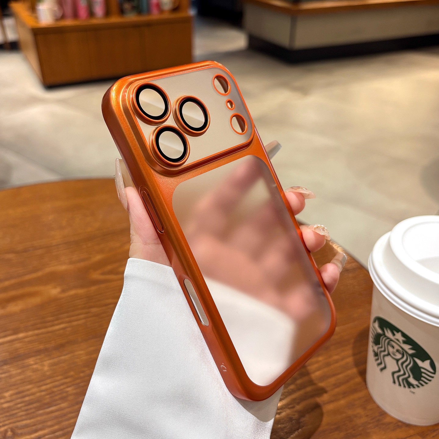 适用iphone17promax手机壳2025新款苹果17pro保护套16pro系列超薄磨砂简约高级感15pm自带镜头膜全包防摔硬壳 - 图2