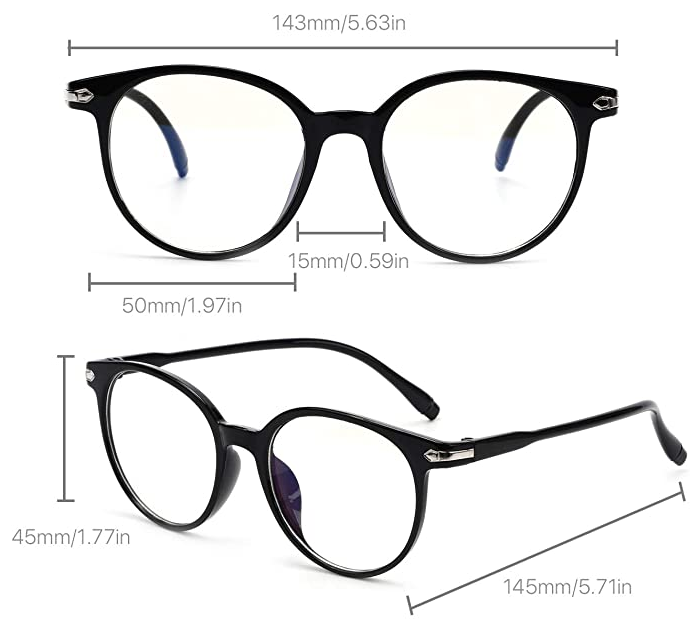 Blue light radiation shield computer glasses men women 眼镜 - 图0