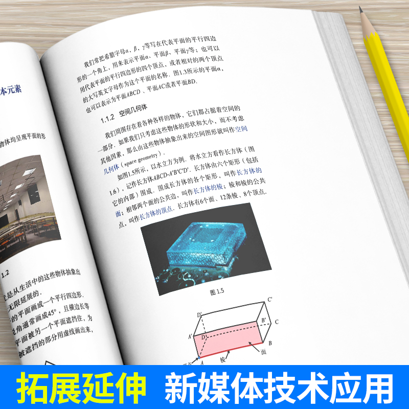 中科大高中数学立体几何第2版徐奇智主编陈叔伦项杰副主编新媒体可视化 视频讲解丛书高一高二高三总复习资料新媒体可视化教育丛书 - 图2