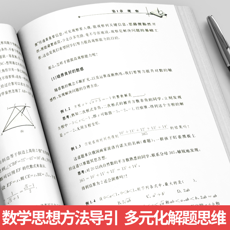 初中数学思想方法导引孙厚康浙大优学七八九年级上下册初中数学解题技巧辅导资料书中学生初一初二初三2024中考数学解题关键思维-图3