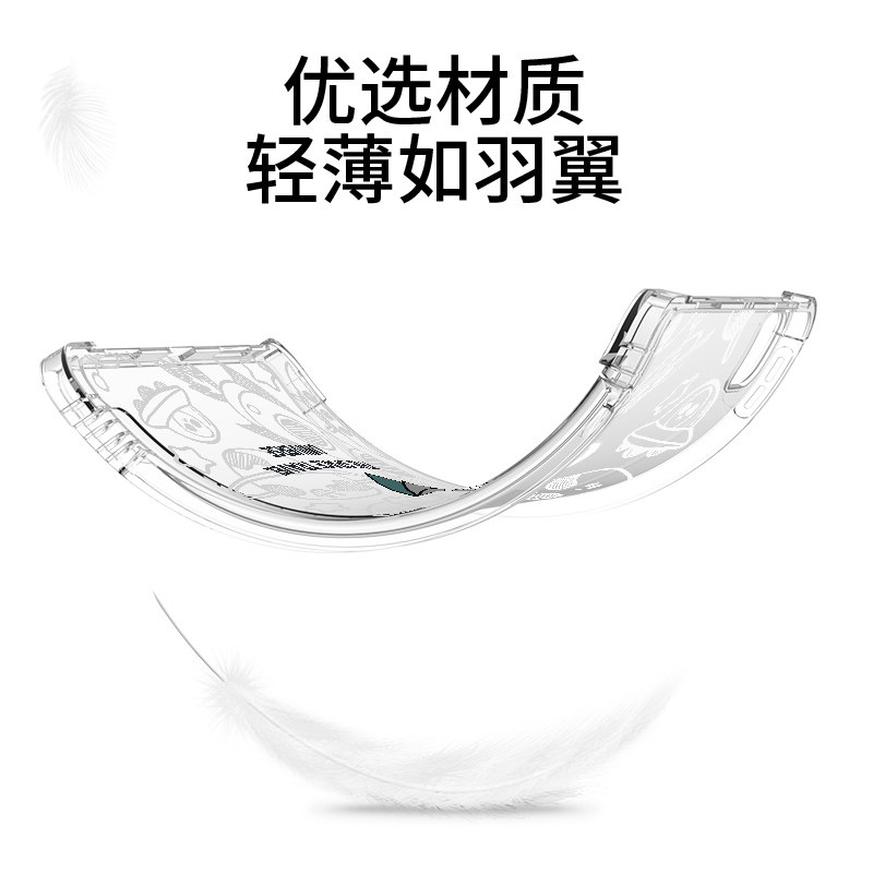 ipad9保护壳ipadpro卡通宇航员air4新款2020简约透明带笔槽ipadpro保护套平板mini5 6气囊防摔硅胶12.9英寸11,淘宝优惠券,粉丝福利购,淘宝优惠卷