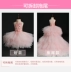 Váy hoa cô gái trẻ em đám cưới cô gái công chúa váy fluffy hoa cổ tích mẫu catwalk đuôi thời trang dạ hội - Váy trẻ em