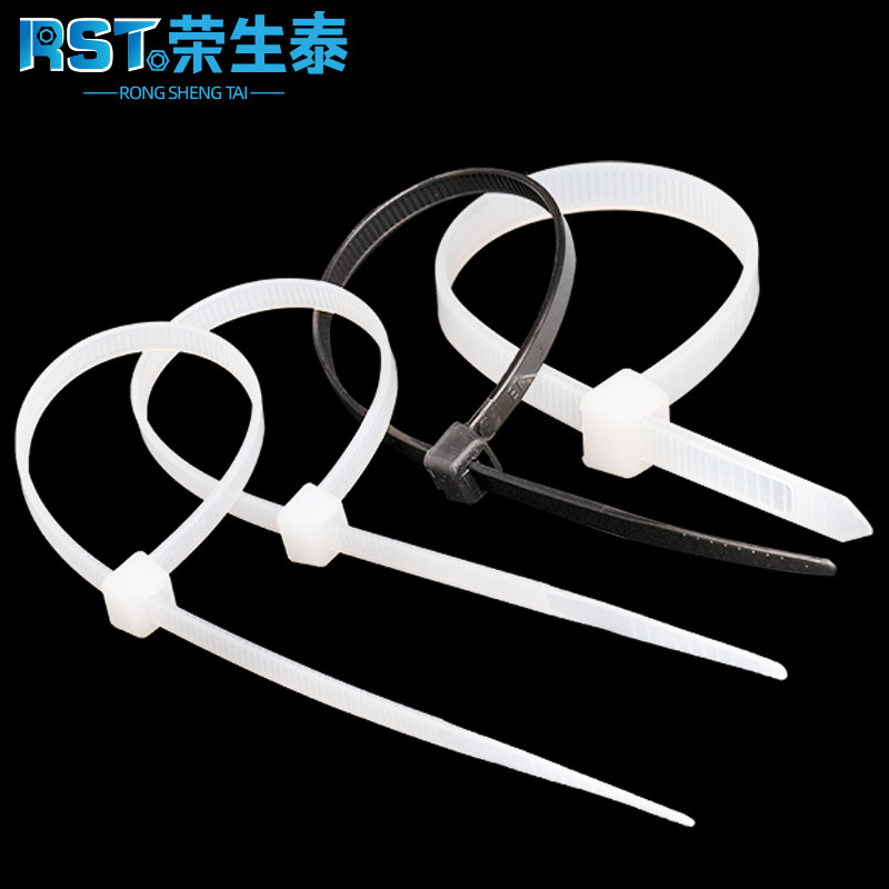 自锁式白色尼龙扎带塑料卡扣扎线带捆黑色扎带大号塑料扎带束线带,淘宝优惠券,粉丝福利购,淘宝优惠卷