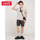 Benny Road Light Printing Shorts мужчина