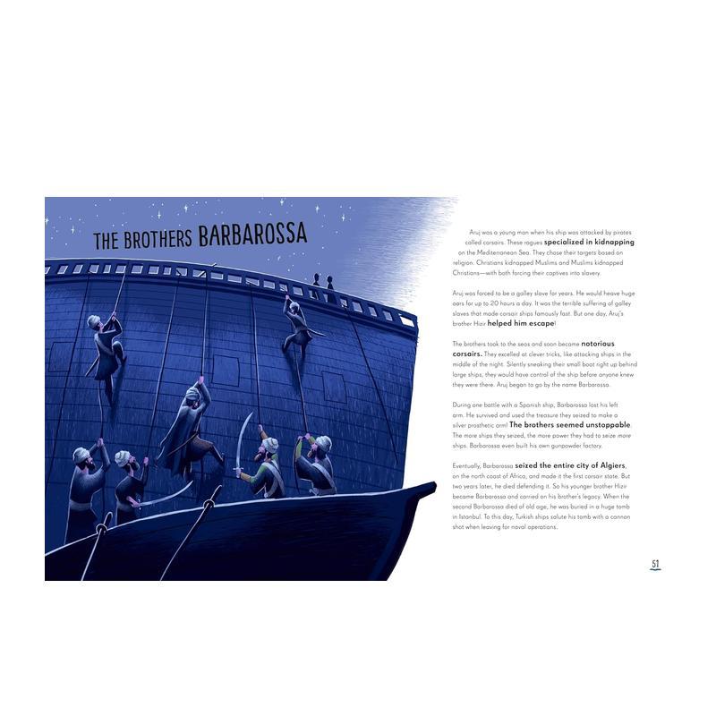 【预售】海盗故事集:七海之上的冒险 Tales of Pirates: Adventures on the Seven Seas 英文进口原版儿童故事图书籍外文正版Kat - 图2