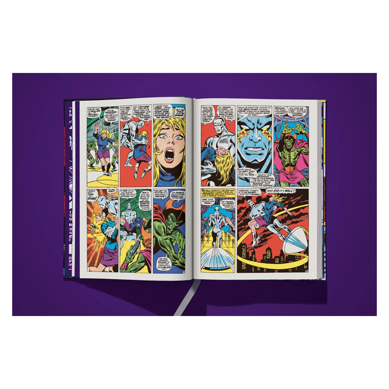 【现货】【TASCHEN 限量版】漫威漫画图书馆：银影侠 1968–1970 MARVEL COMICS LIBRARY. SILVER SURFER. 英文艺术画册画集 - 图3