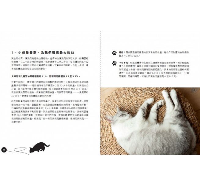 【预售】给猫主子上菜：猫咪饮食专业指南主仆共享鲜食食谱29道薇若妮克雅依亚许麦浩斯港台原版图书籍台版正版进口繁体中文-图0