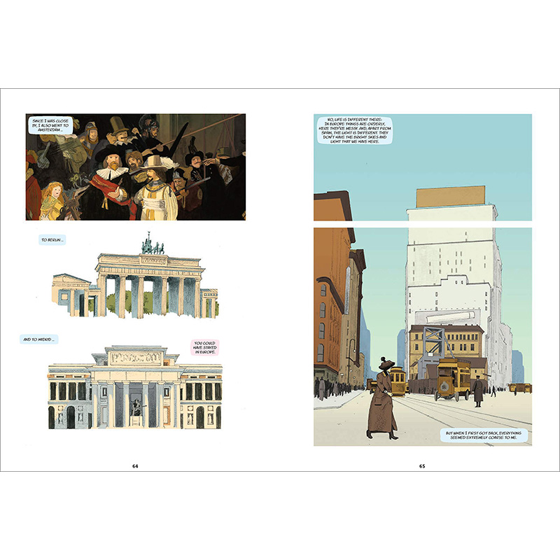 【现货】 Edward Hopper: The Story of His Life，爱德华·霍珀：他的人生故事 漫画 英文原版图书进口正版 Giovanni Scarduelli - 图3