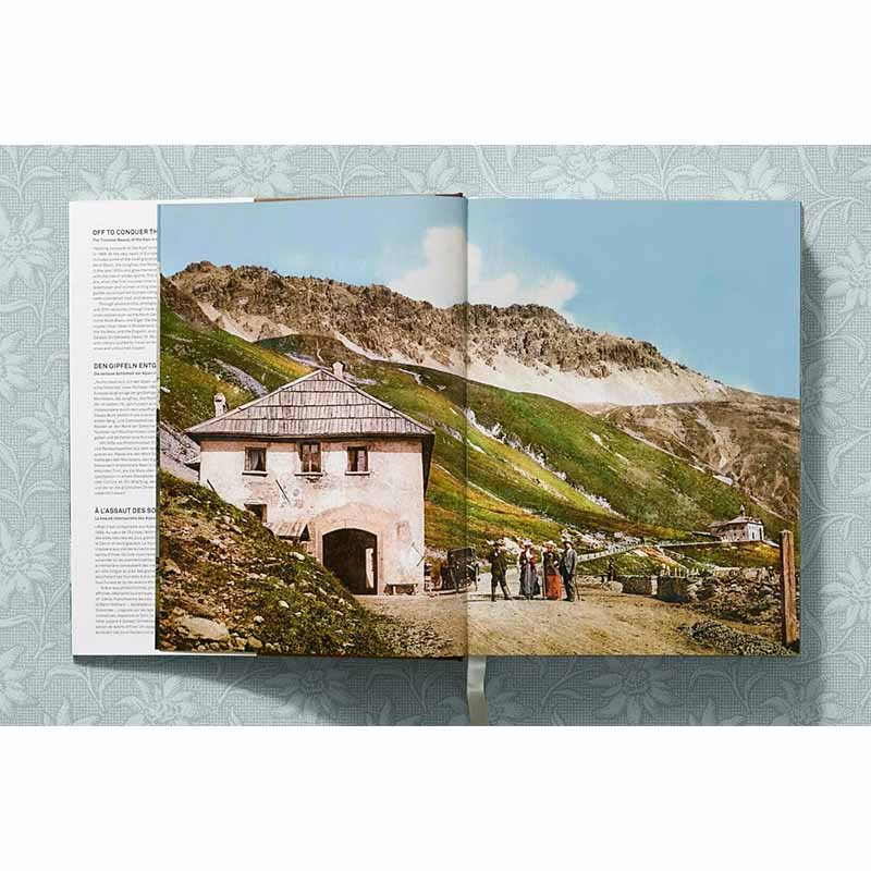 【现货】The Alps 1900. A Portrait in Color，阿尔卑斯山1900：Sabine Arqué, Agnès Couzy 摄影-自然景观 TASCHEN - 图2