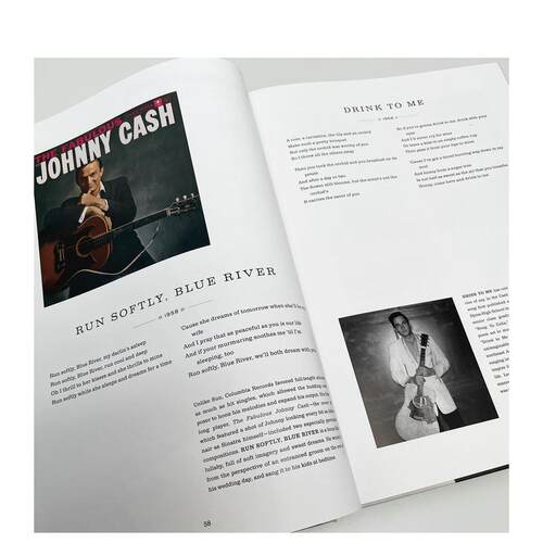 【预售】约翰尼-卡什：歌词中的人生 Johnny Cash: The Life in Lyrics原版英文音乐-图2