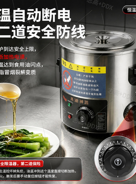 志高商用恒温热油器防干烧