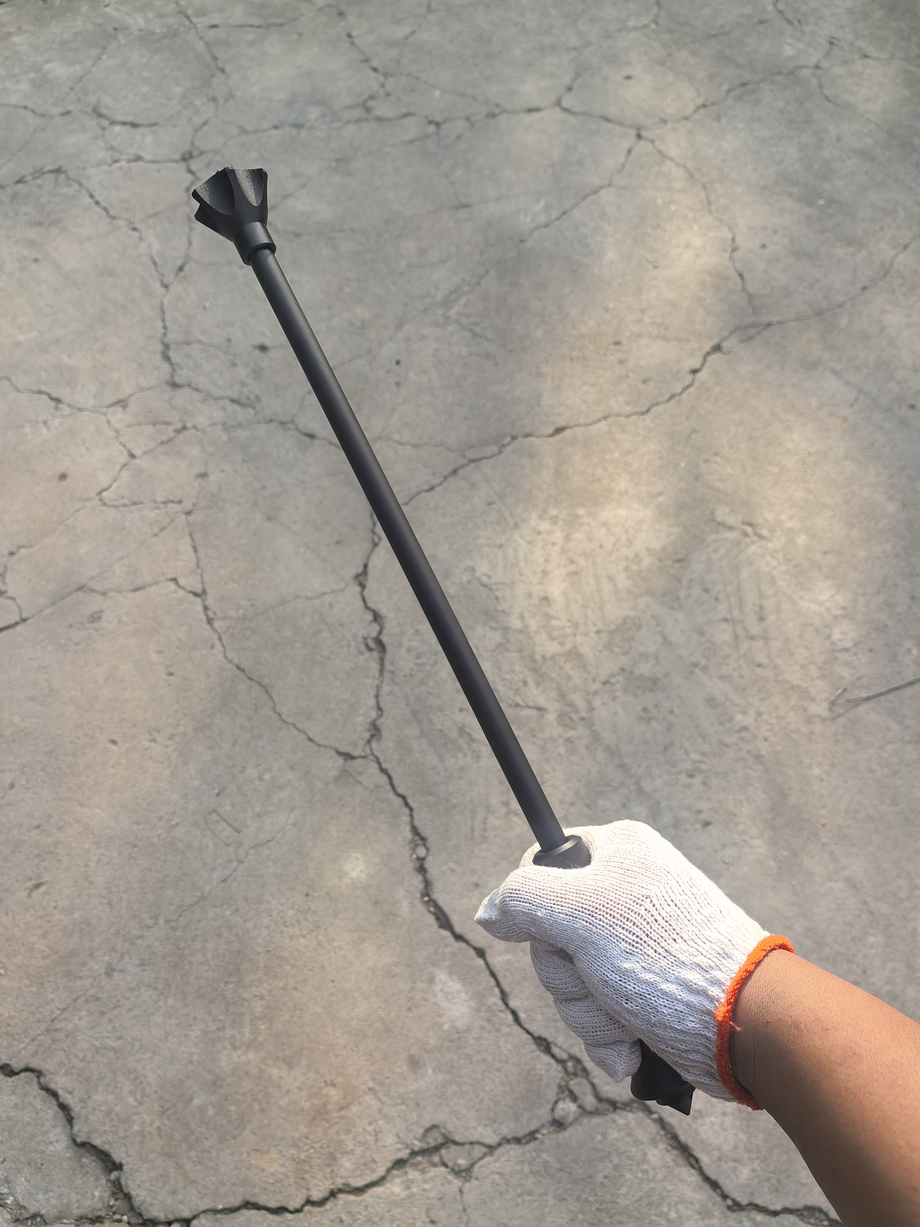 战壕锤2025 骨朵 袖锤 尾部可做破窗锤 磨砂黑化,淘宝优惠券,粉丝福利购,淘宝优惠卷