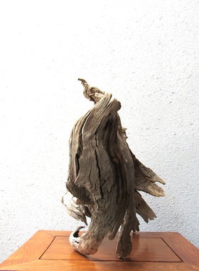 千年胡杨风化木树皮整体随形摆件自然禅意创意搭配  家居饰品收藏