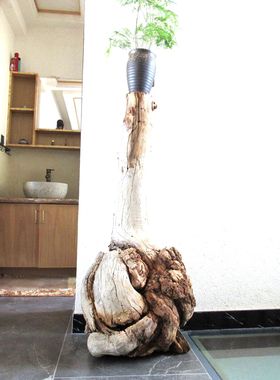 胡杨木自然原生态随形田园风花架