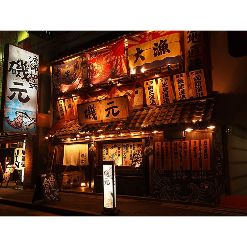 日式网红拍照背景寿司店居酒屋墙纸和风街景换装自拍馆墙布剧本杀 小编推荐 Wepost 全民代运 马来西亚中国淘宝代运与集运专家