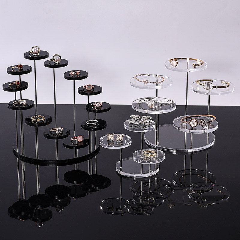 亚克力阶梯展示架化妆品收纳架多功能饰品店古玩摆件展架手办架,淘宝优惠券,粉丝福利购,淘宝优惠卷