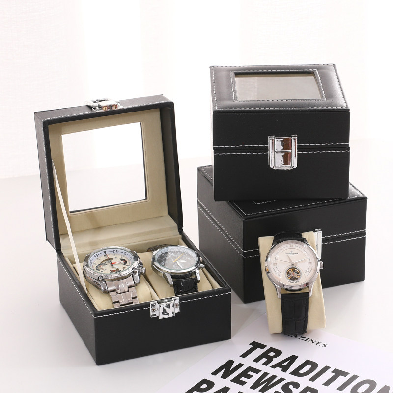 经典表盒手表收纳盒玻璃天窗腕表展示盒多只装机械表首饰盒大容量,淘宝优惠券,粉丝福利购,淘宝优惠卷