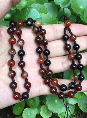 梦幻玛瑙吊坠绳玉石挂件项链绳