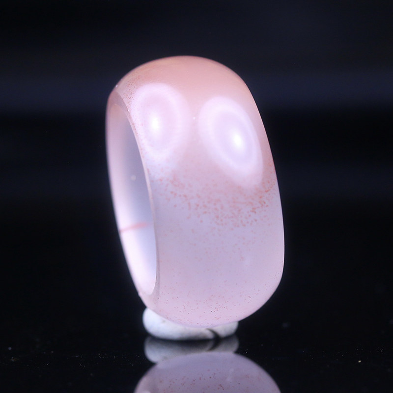 Melinda flagship store natural southern red agate ring