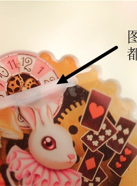 diy复古维多利亚风耳环树脂片