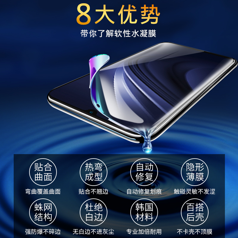 创霸旗舰店iqooneo钢化膜iqoo水凝膜全屏覆盖iqooneo3抗蓝光5g手机膜vivoiqoo原装neo855版软贴膜neo3刚化玻璃iq00屏保2