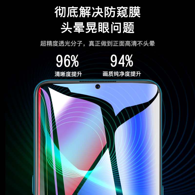 创霸旗舰店oppoa11x钢化膜防窥膜a11x全屏覆盖防偷窥oppoa11手机膜防偷看视防窥屏贴膜oppo原装防偷窃刚化玻璃保护膜a113