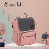 LEQUEEN Рюкзак для матери и ребенка, вместительная и большая универсальная портативная сумка для выхода на улицу