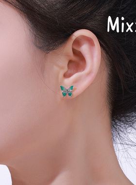 Mixx靡诗纯银耳钉浅春系