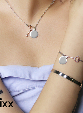 mixxx系列波浪细边925佩戴手镯