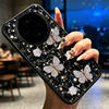 Black full diamond inlay suitable for vivoY600Pro mobile phone case soft case Y200GT rhinestone Y35+ autumn and winter Y500s women's model Y100i flash diamond Y300+ high-end Y35 5G all-inclusive Y37T