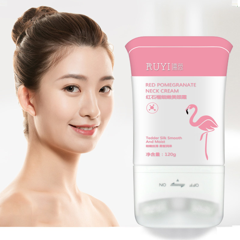 儒意双滚轮v型美去颈纹女脖子颈霜 儒意化妆品颈霜