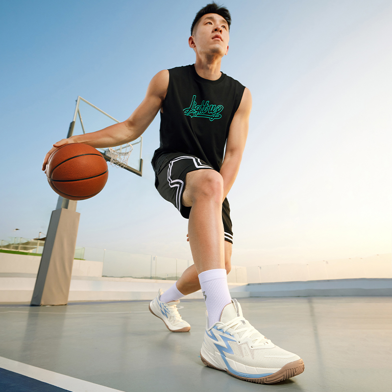 BIG3 Team 3.0篮球鞋361男鞋运动鞋秋季实战防滑耐磨减震训练球鞋 - 图2