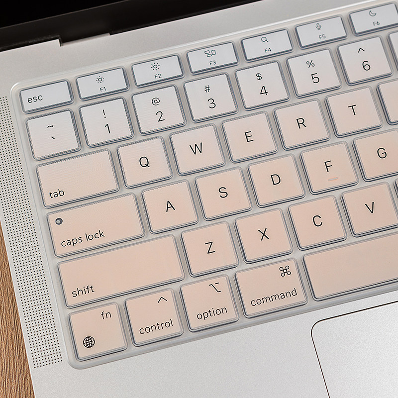 适用苹果电脑键盘膜macbook笔记本air13英寸pro14液态硅胶m2超薄m1功能mac保护16快捷键12全覆盖15贴膜13.3