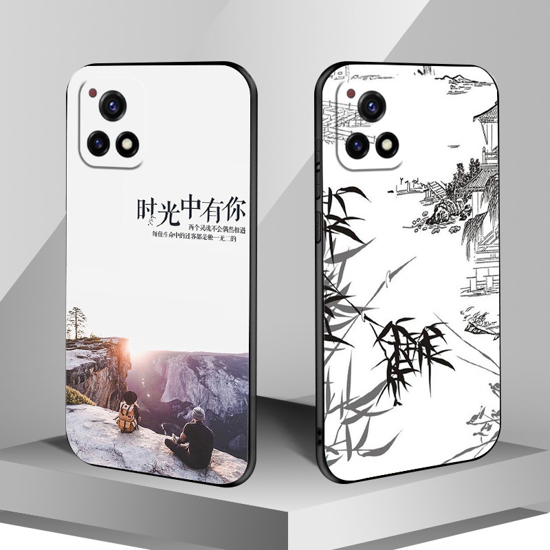 Mobile phone case protection case full-cover anti-fall soft edge thin suitable for