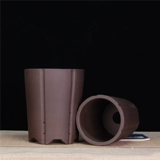 Самостоятельный бутик -бутик -бутик -фиолетовый песчаный горшок с крупным калибром орхидеи мясной горшок с цветочным горшками, джентльменская орхидея керамическая кастрюль