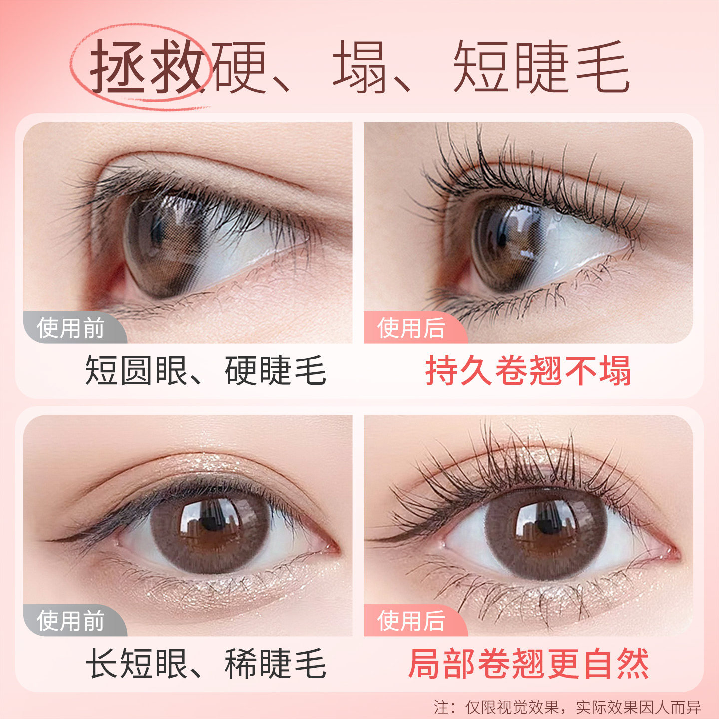 水果派睫毛夹卷翘持久眼定型器便携女新手化妆师专用2025年新款,淘宝优惠券,粉丝福利购,淘宝优惠卷