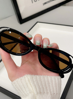 【亏本清仓】墨镜潮蹦迪海边太阳镜男防紫外线高级感gm夏显脸小