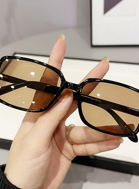 墨镜女夏防紫外线太阳眼镜男士开车2025潮流新款时尚圆脸网红眼睛