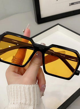 【亏本清仓】太阳镜海边墨镜女防紫外线高级感gm夏黑色眼镜时尚