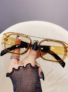 墨镜蹦迪海边高级感显脸小太阳镜